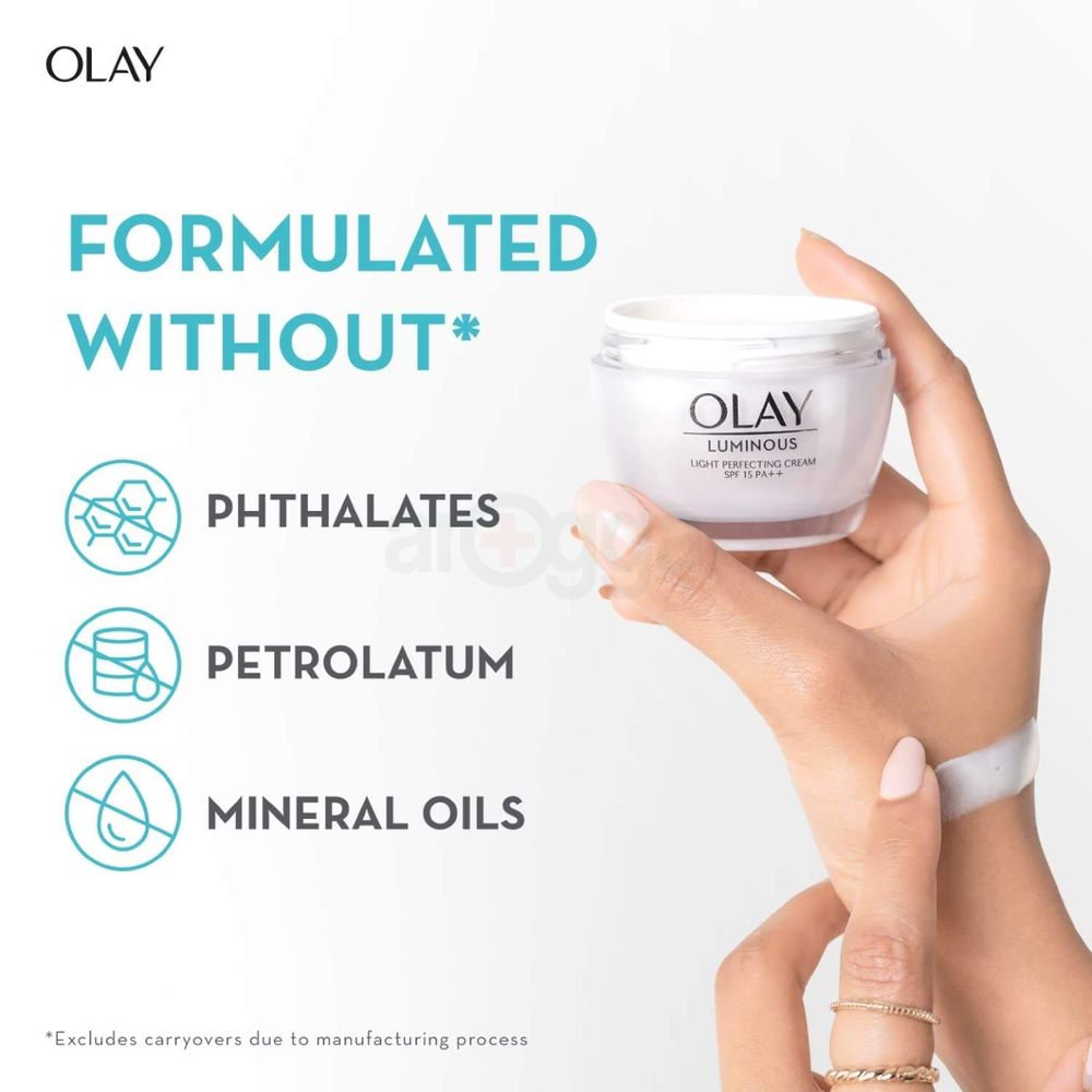 Olay Luminous Niacinamide Cream SPF 15++ for Radiant Glow  