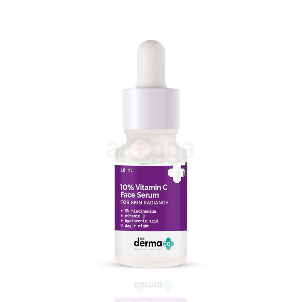The Derma Co 10% Vitamin C Face Serum for Skin Radiance 10ml  