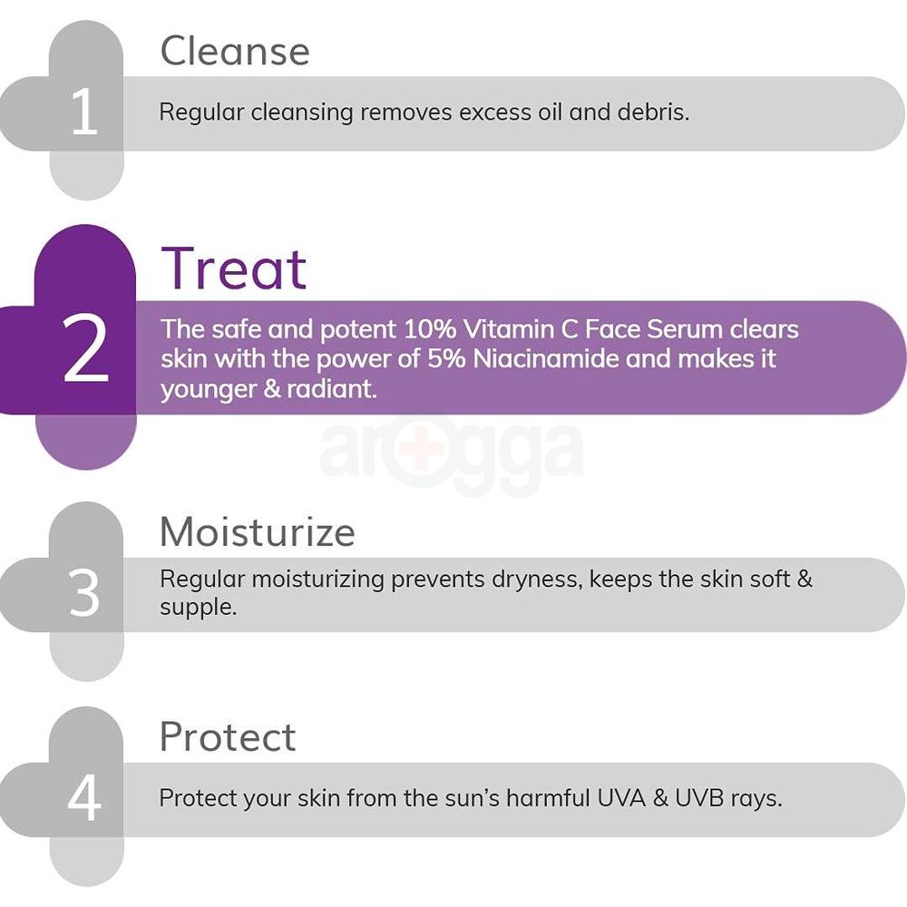 The Derma Co 10% Vitamin C Face Serum for Skin Radiance 10ml  