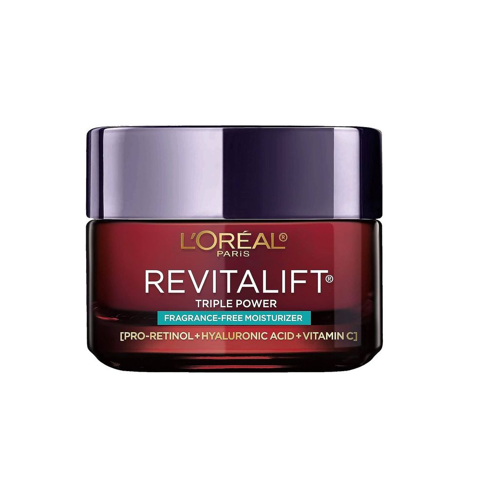 Loreal Paris Revitalift Triple Action Day Cream with Hyaluronic Acid+Vitamin C+ Pro-Retinol  