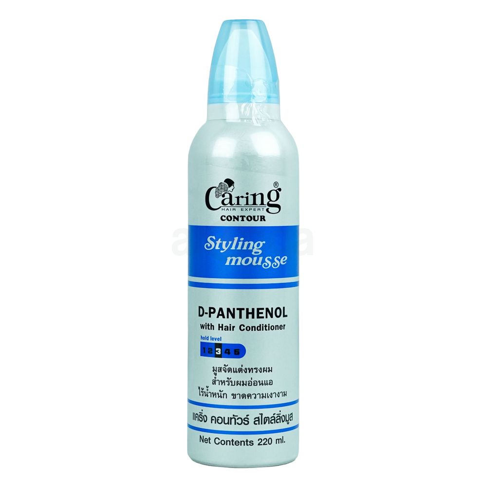 Caring Contour Styling Mousse D-Panthenol with Hair Conditioner  