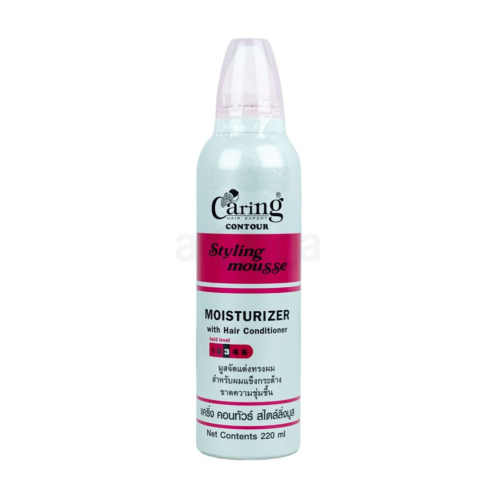 Caring Contour Styling Mousse Moisturizer with Hair Conditioner  