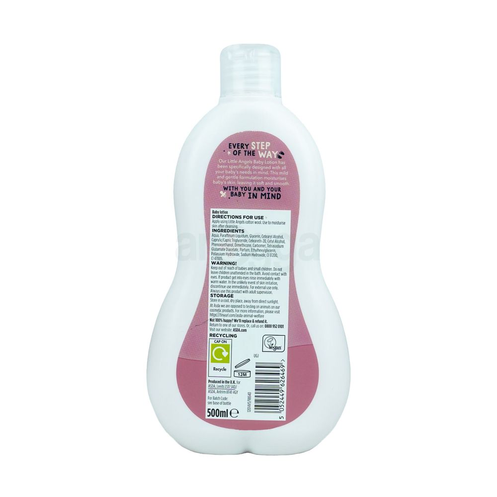 ASDA Little Angels Baby Lotion 500ml  