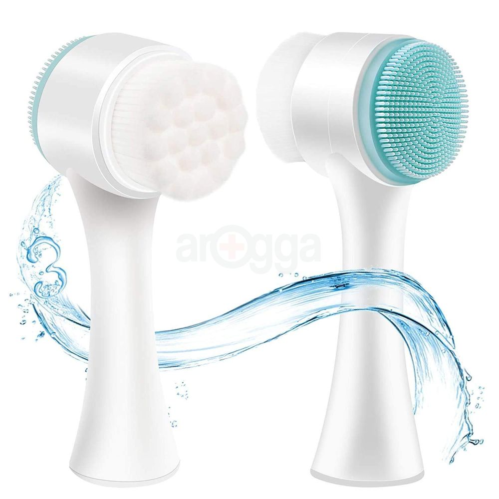 Oyumea Double Sided Massage Cleanser Brush  