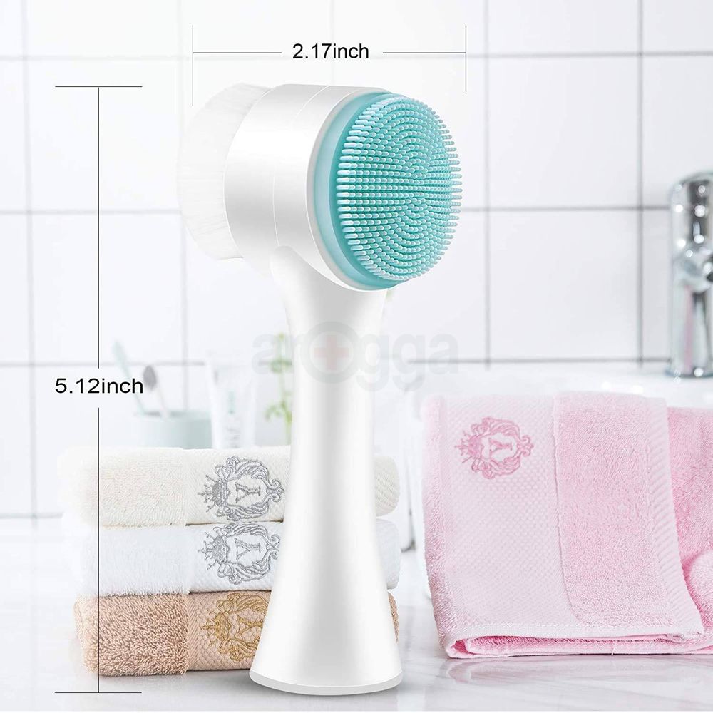Oyumea Double Sided Massage Cleanser Brush  