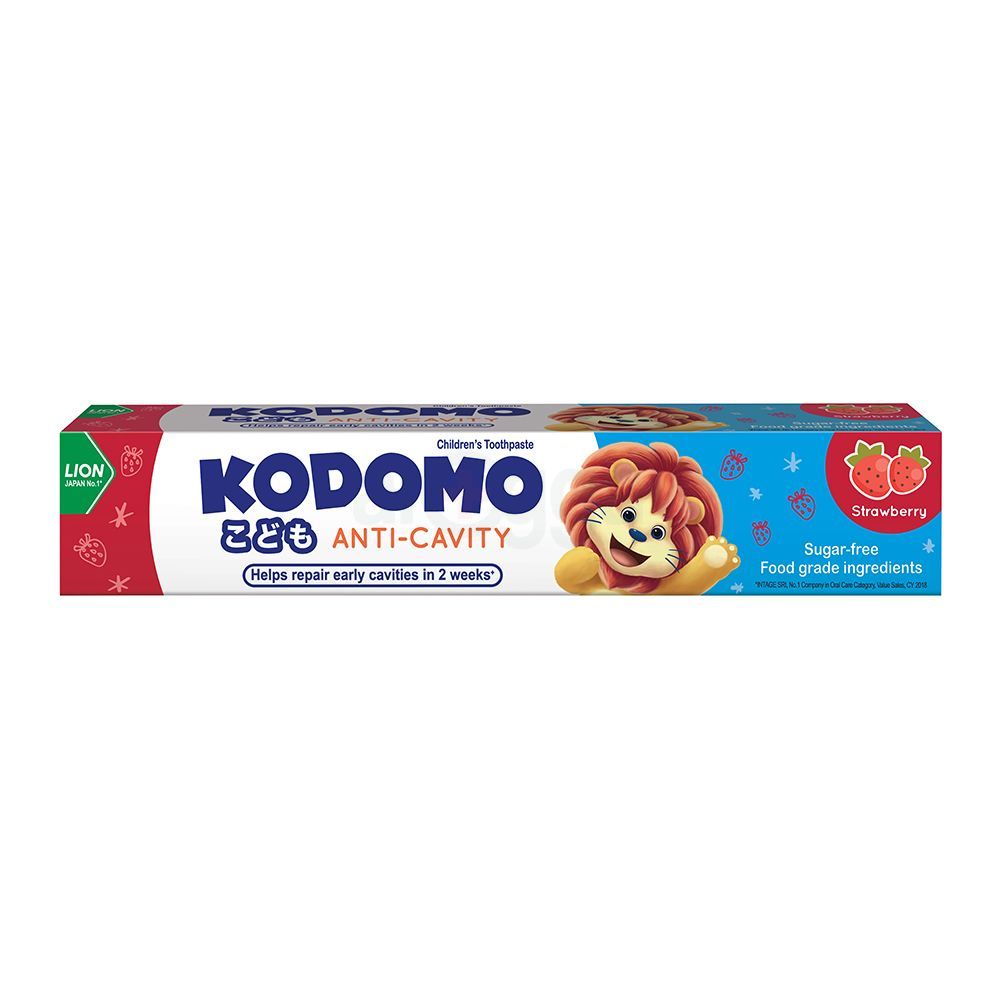 Kodomo Anti-Cavity Children's Toothpaste-Strawberry  