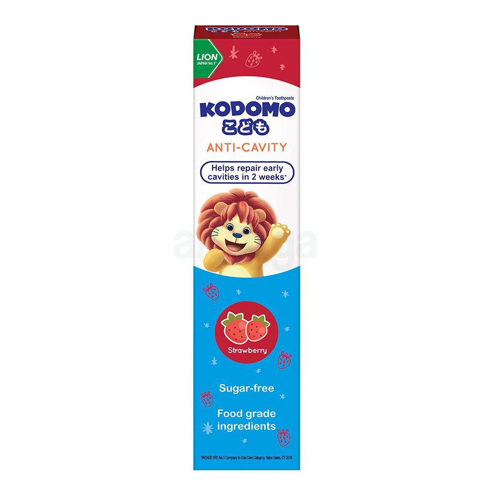 Kodomo Anti-Cavity Children's Toothpaste-Strawberry  