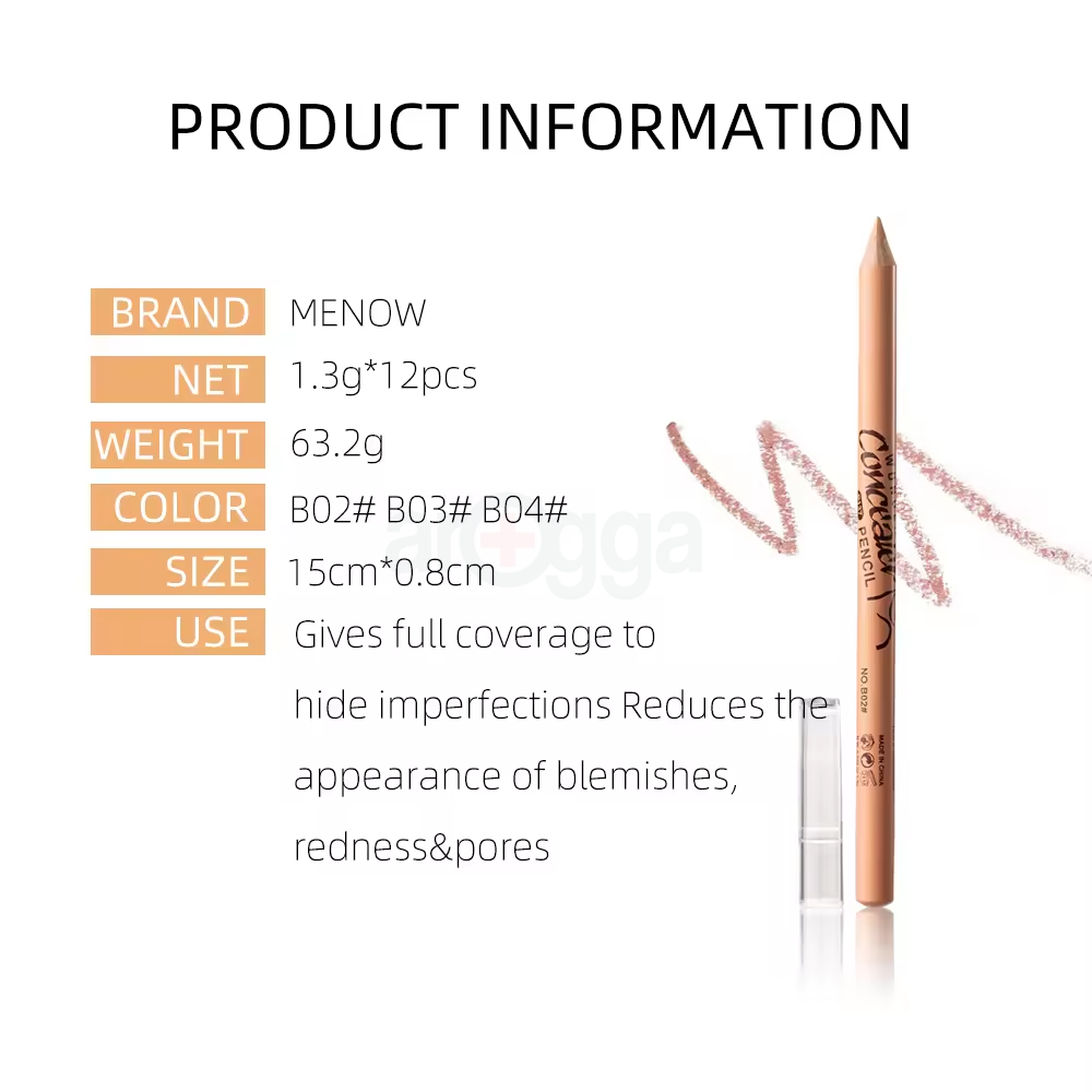 Menow Wonder Concealer Pencil - P137 - B03#  