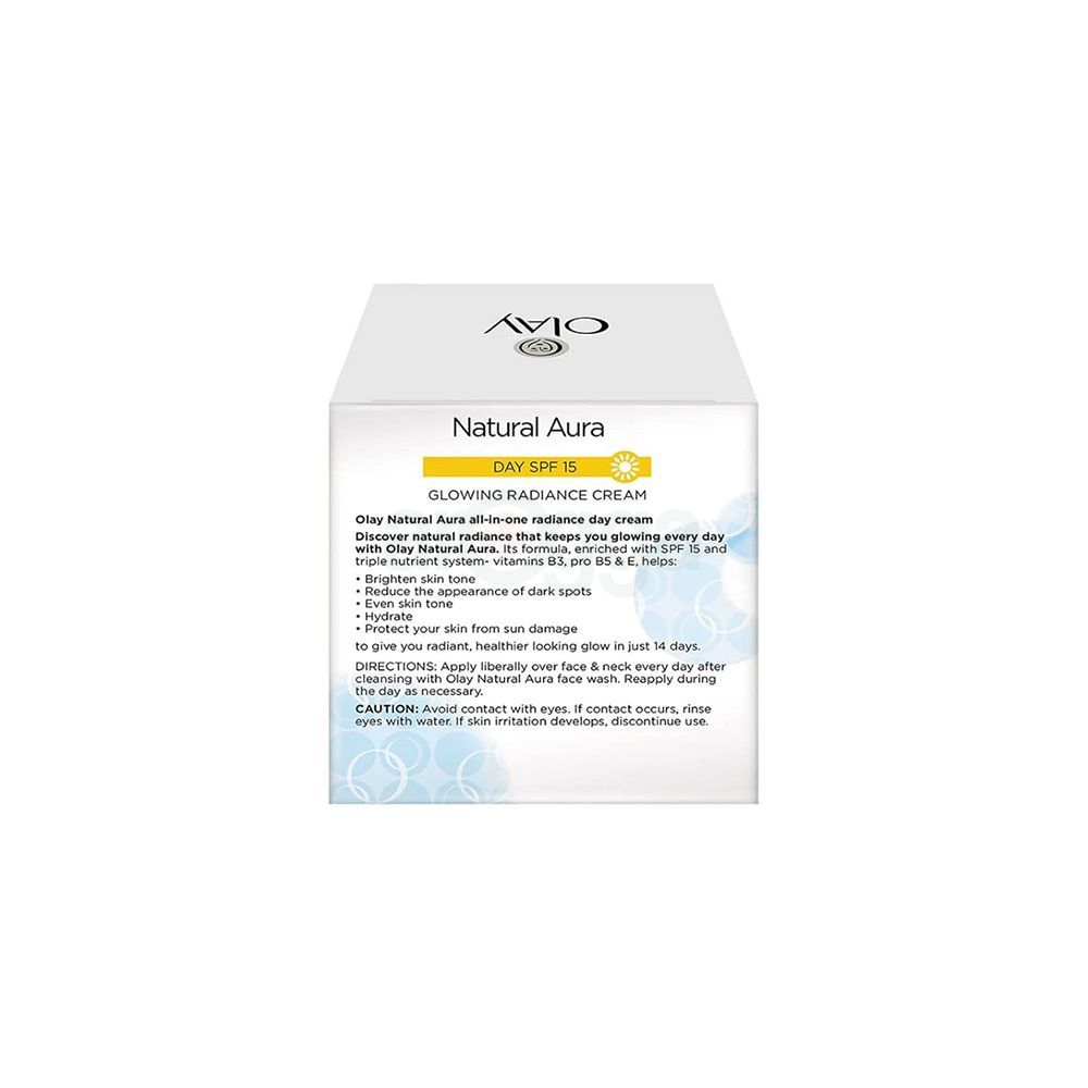 Olay Natural Aura SPF 15 Glowing Radiance Day Cream with Mulberry Extract  