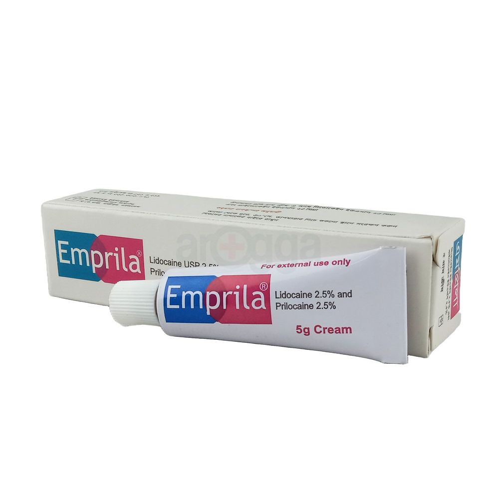 Emprila(5gm) 2.5%+2.5% cream