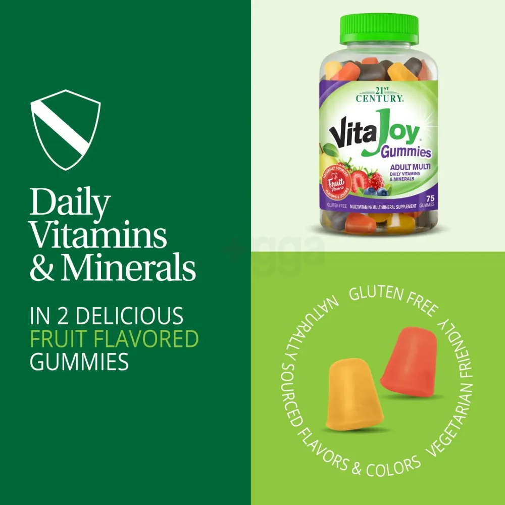 21st Century Vita Joy Adult Multivitamin 75 Gummies  