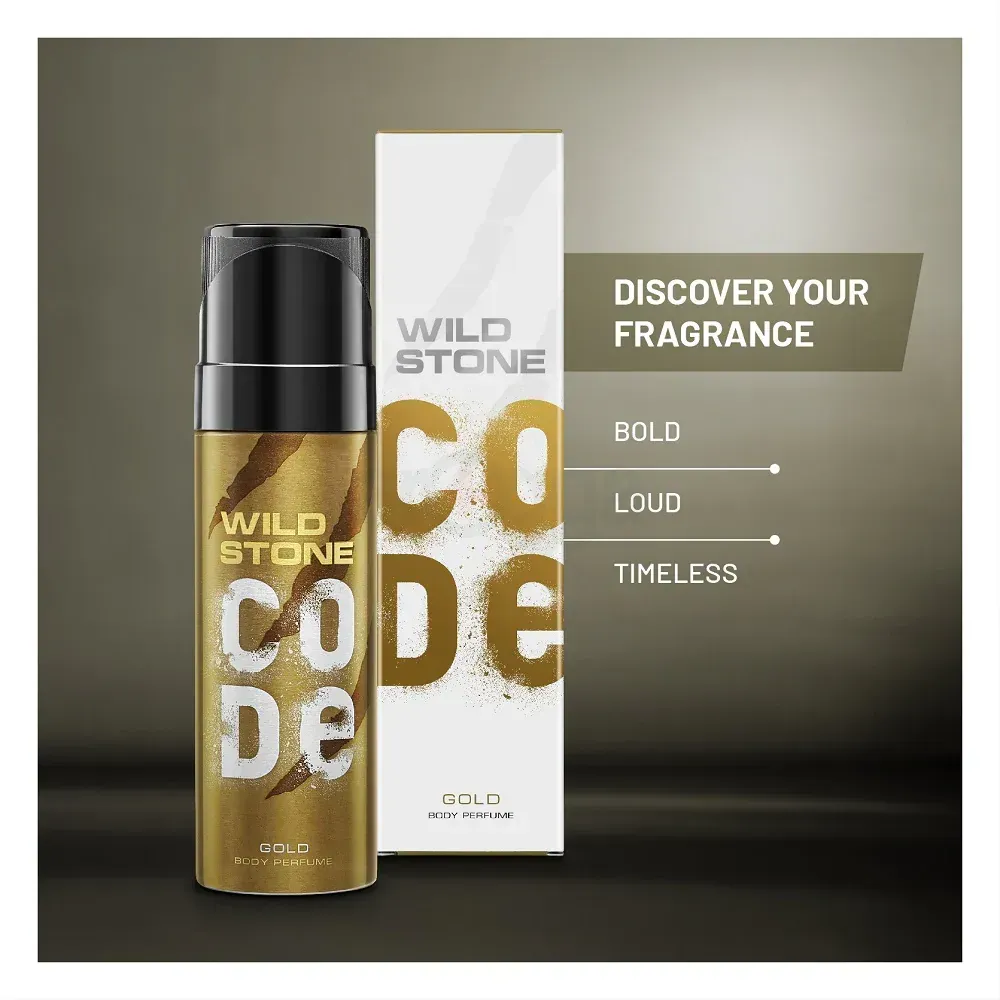 Wild Stone Code Gold Body Perfume  