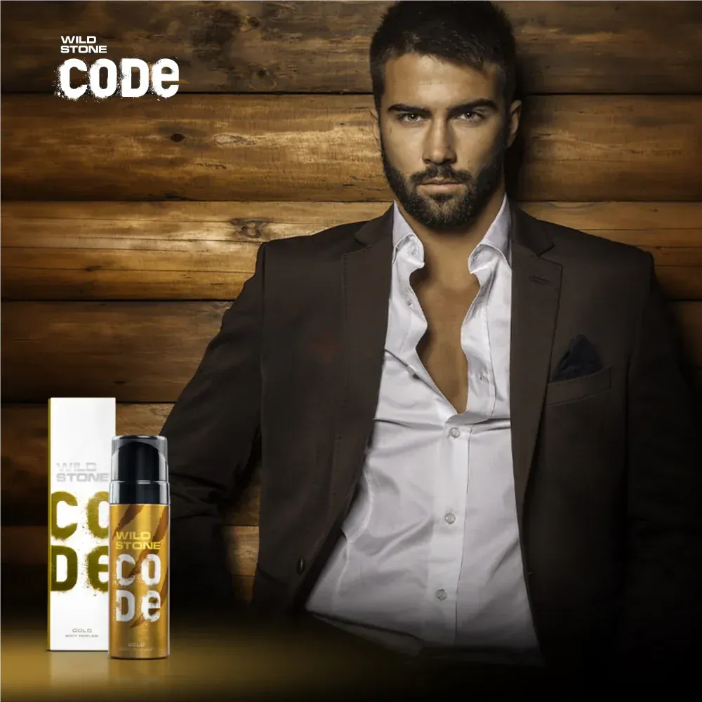 Wild Stone Code Gold Body Perfume  