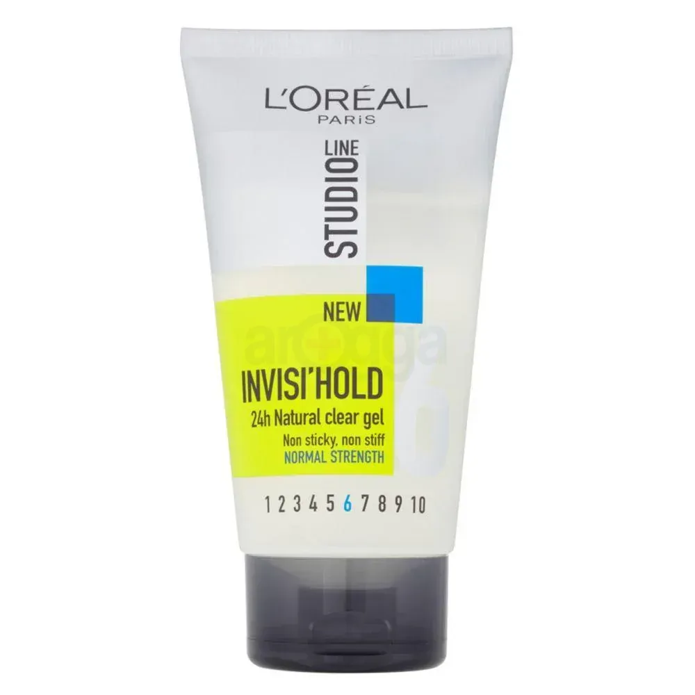 Loreal Paris Studio Line 6 Invisihold 24h Natural Clear Hair Gel  