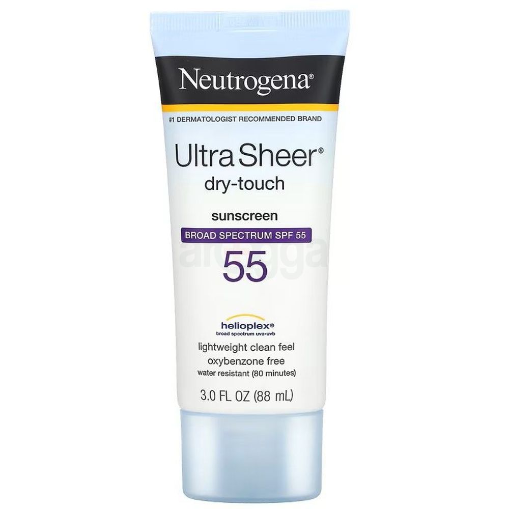 Neutrogena Ultra Sheer Dry Touch Sunscreen Broad Spectrum SPF 55  