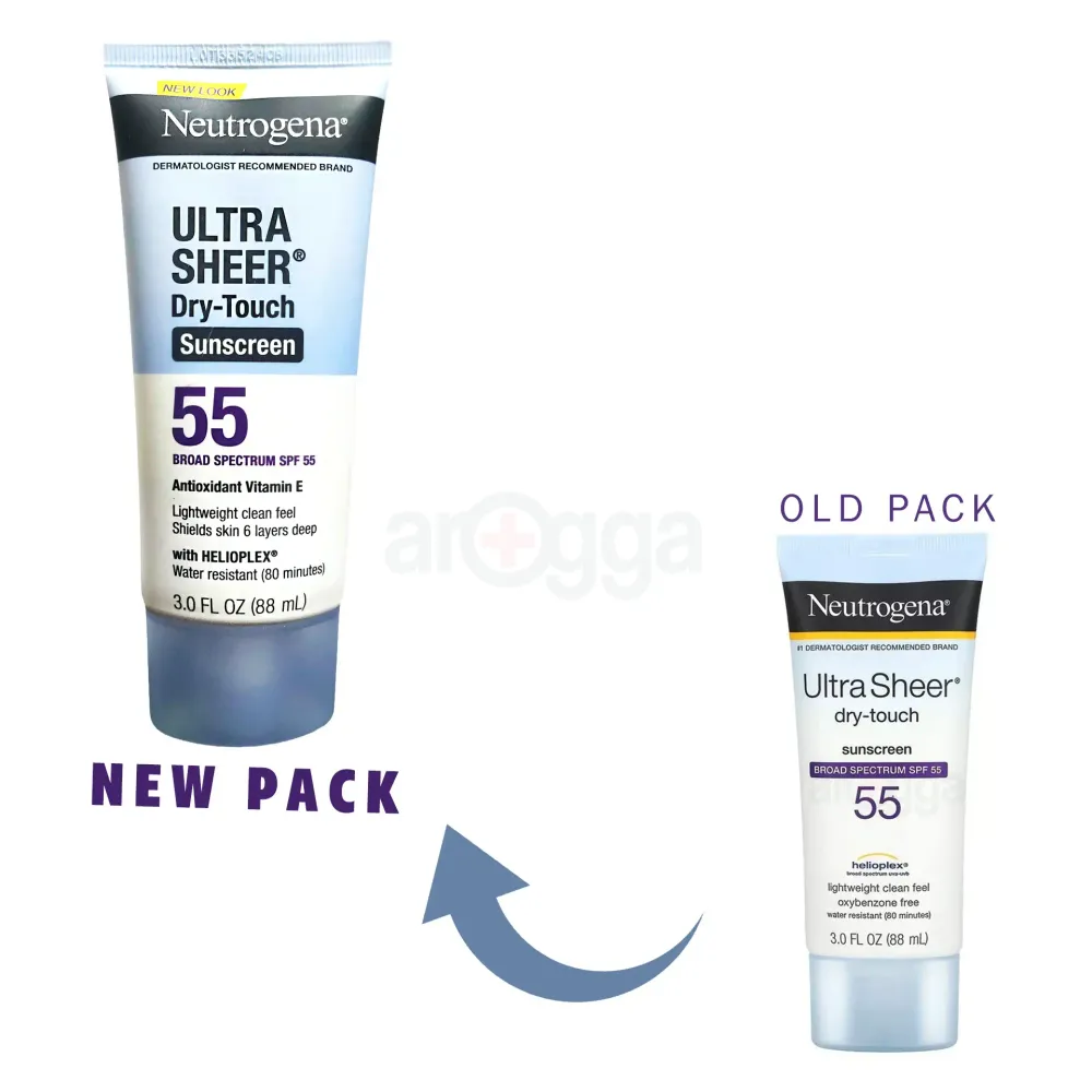Neutrogena Ultra Sheer Dry Touch Sunscreen Broad Spectrum SPF 55  
