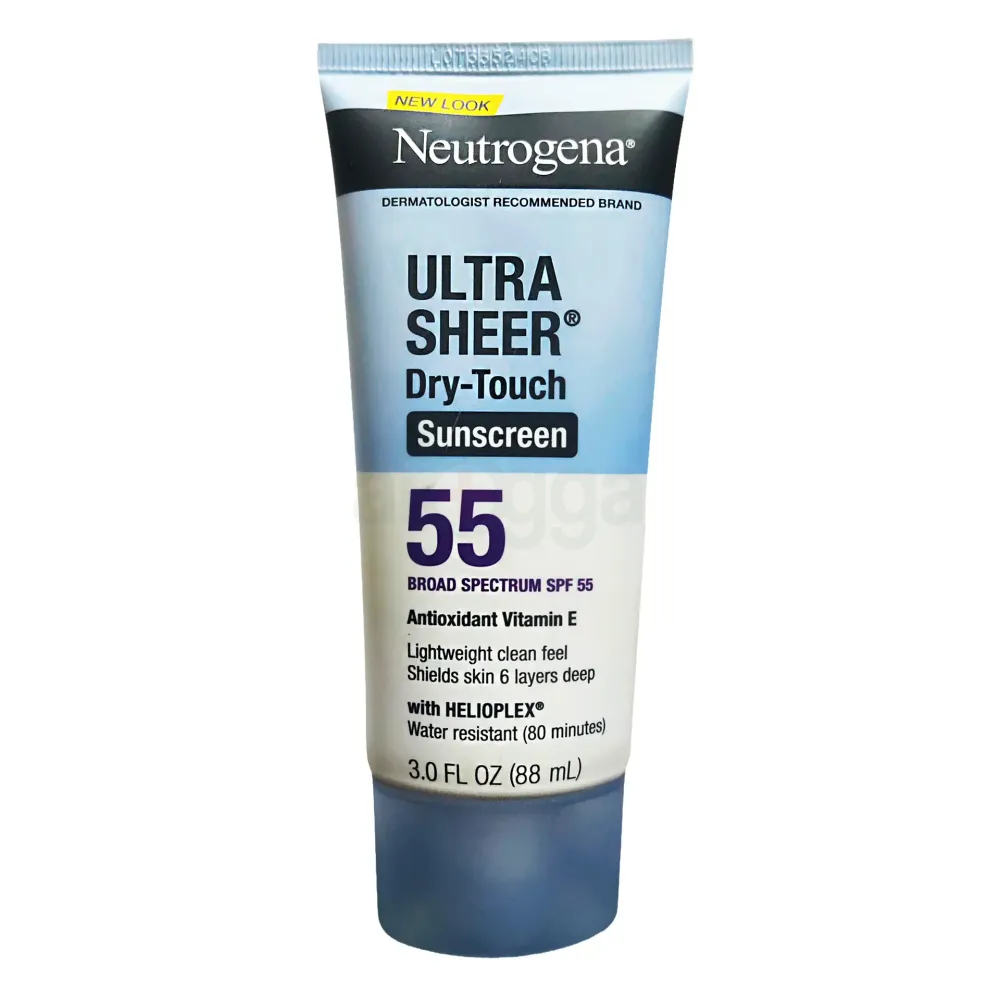 Neutrogena Ultra Sheer Dry Touch Sunscreen Broad Spectrum SPF 55  