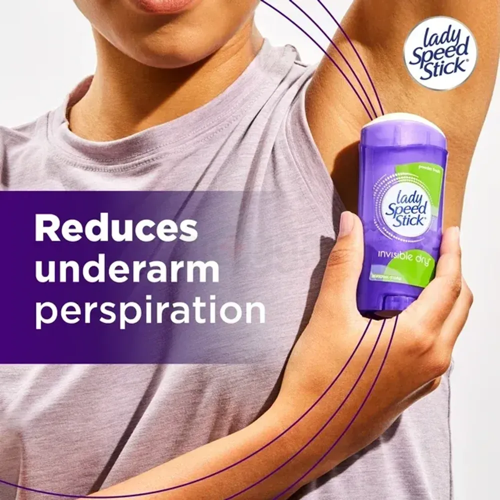 Lady Speed Stick Powder Fresh Invisible Dry Deodorant  