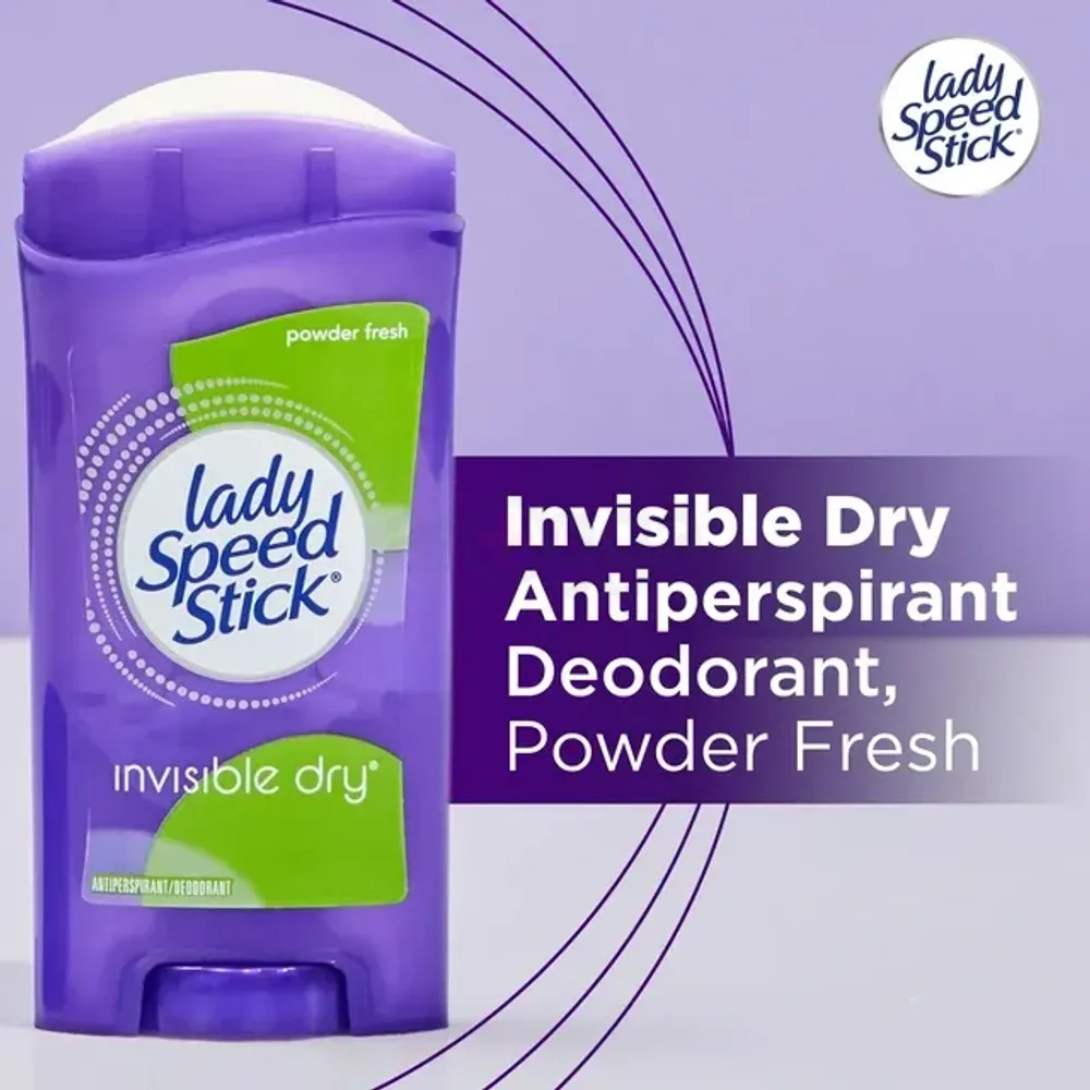 Lady Speed Stick Powder Fresh Invisible Dry Deodorant  