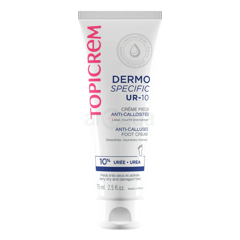 Topicrem UR -10 Anti-Calluses Foot Cream 75ml  