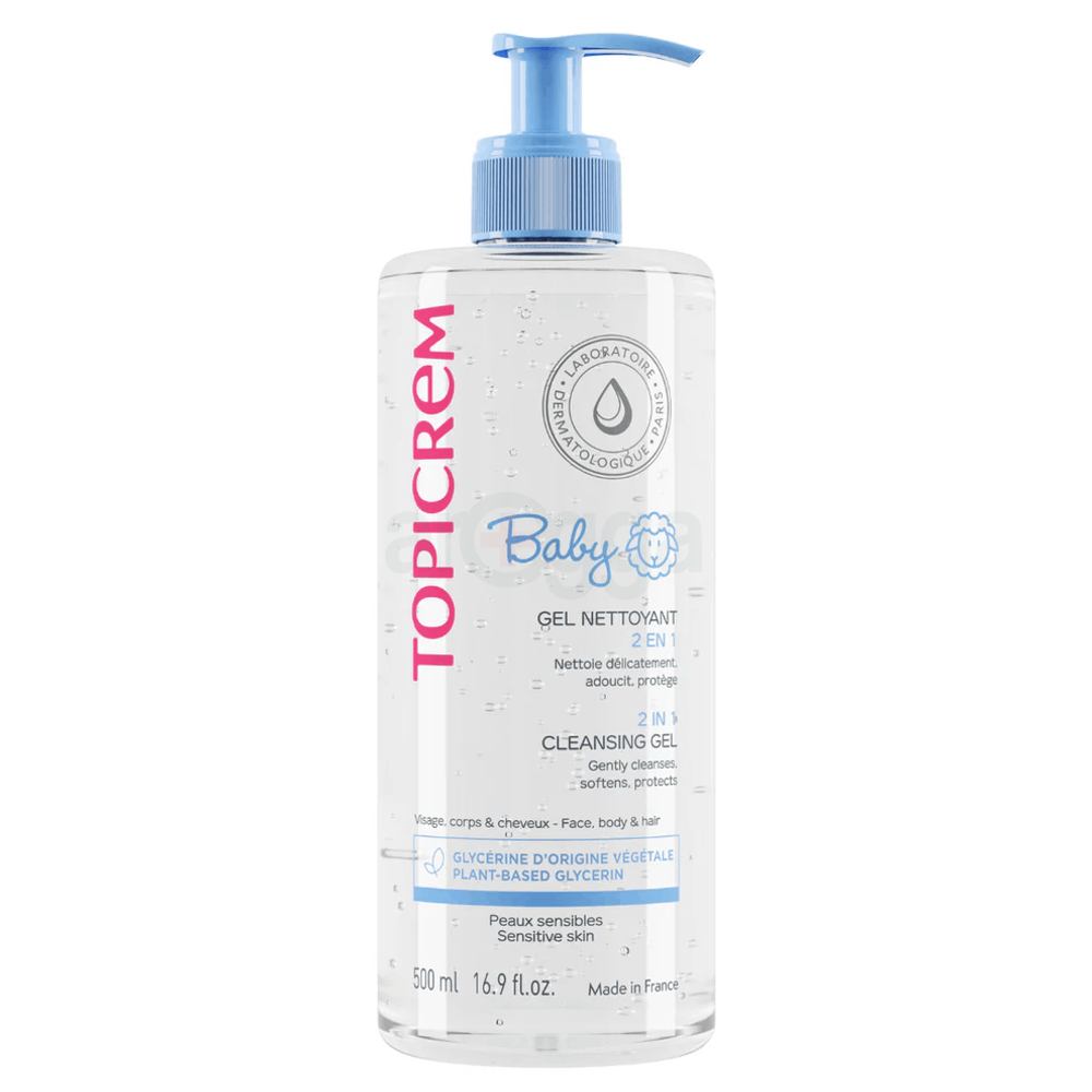 Topicrem Baby 2 In 1 Cleansing Gel 500ml  