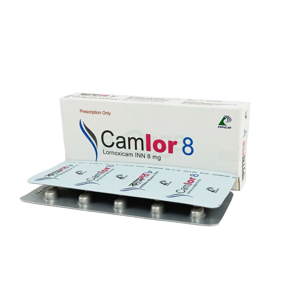 Camlor 8mg tablet