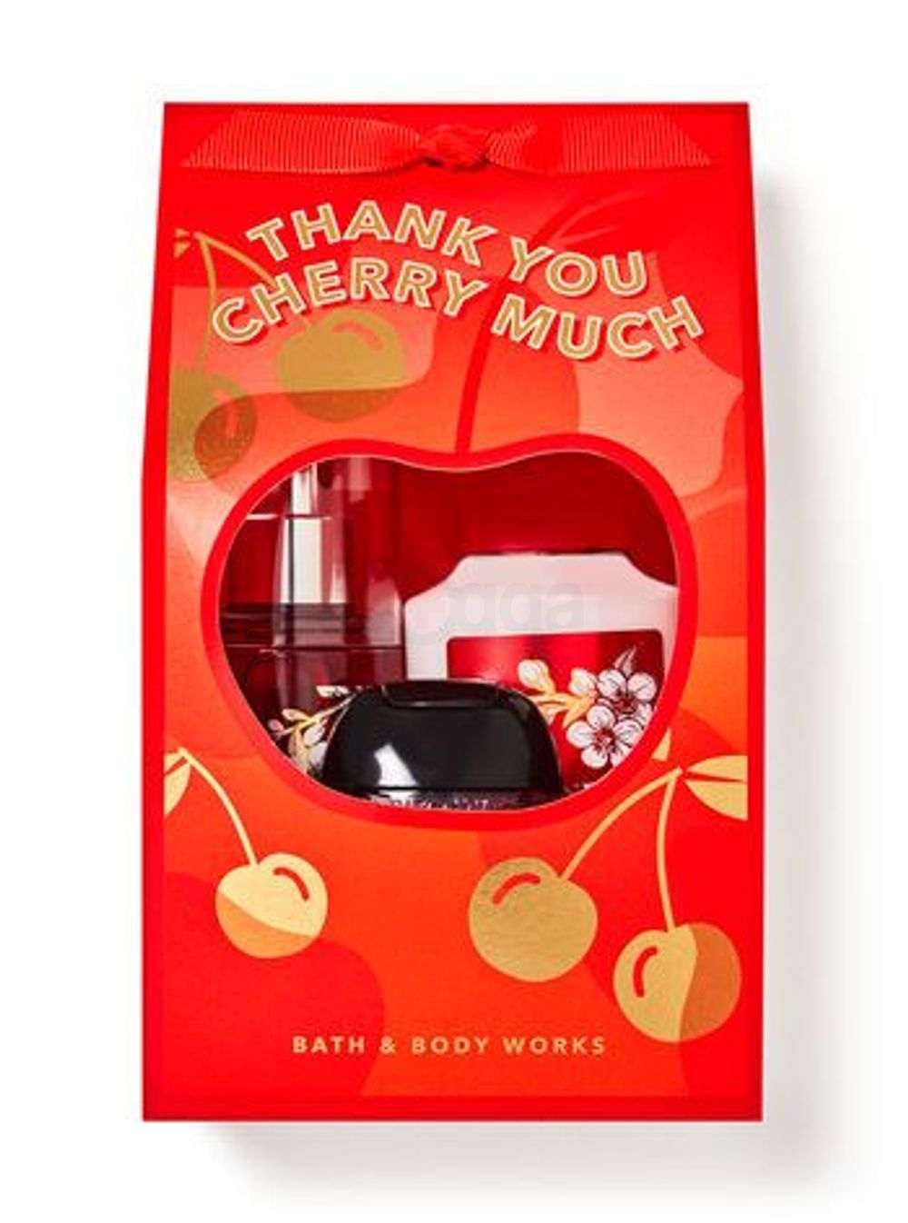 Bath and Body Works Japanese Cherry Blossom Mini Gift Set (Daily Nourishing Body Lotion with Shea Butter & Coconut Oil, Fine Fragrance Mist & PocketBac Anti-Bacterial Hand Gel)  