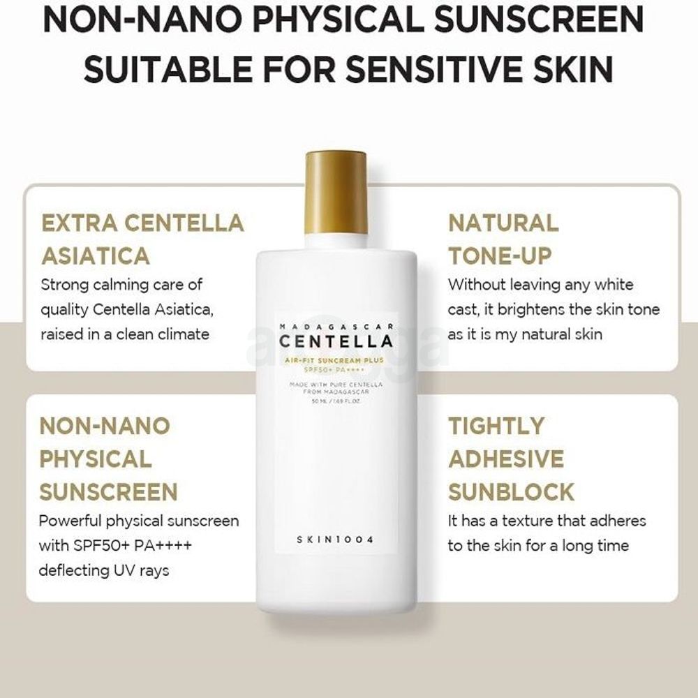 Skin 1004 Madagascar Centella Air-Fit Sun Serum SPF50+  