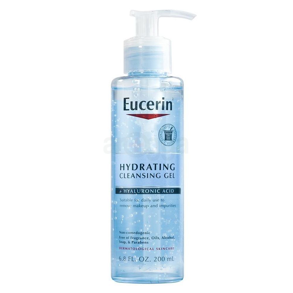 Eucerin Hydrating Cleansing Gel with Hyaluronic Acid for Dermatological skincare  