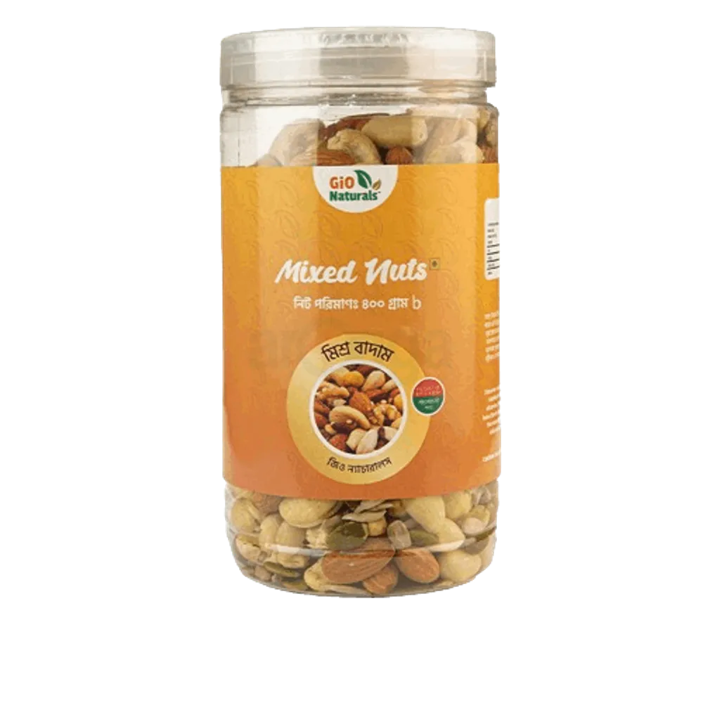 Gio Naturals Mixed Nuts 400g  
