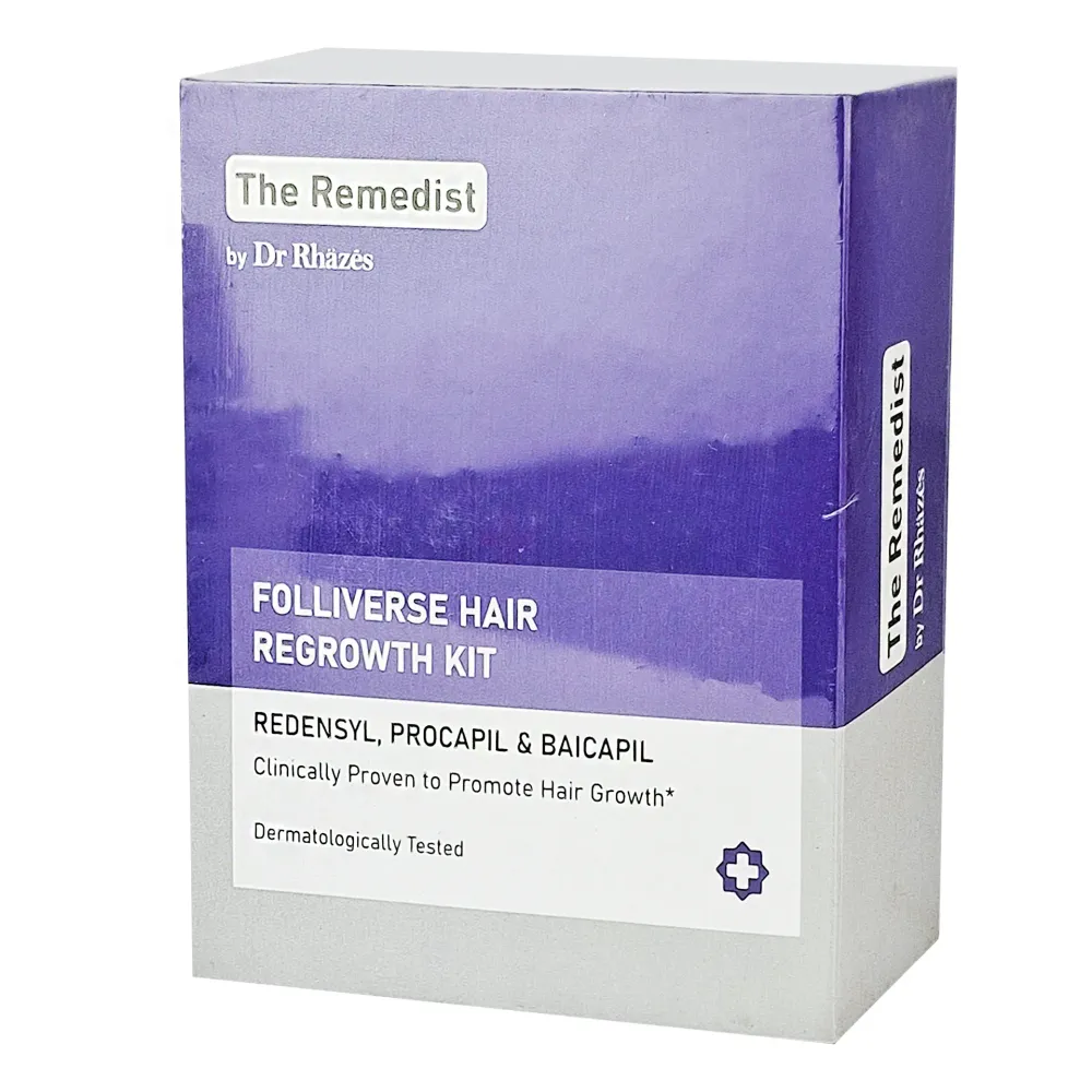 The Remedist by Dr Rhazes Folliverse Hair Regrowth Kit 160ml  