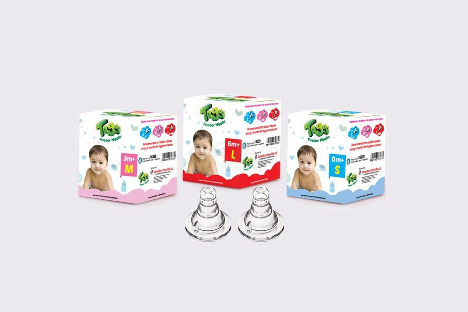 Toggi Feeder Nipple (3+ M)  