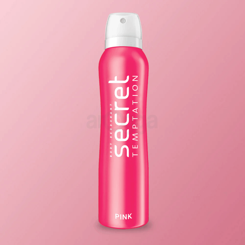 Wild Stone - Secret Temptation Pink Body Spray For Women - 150ml  