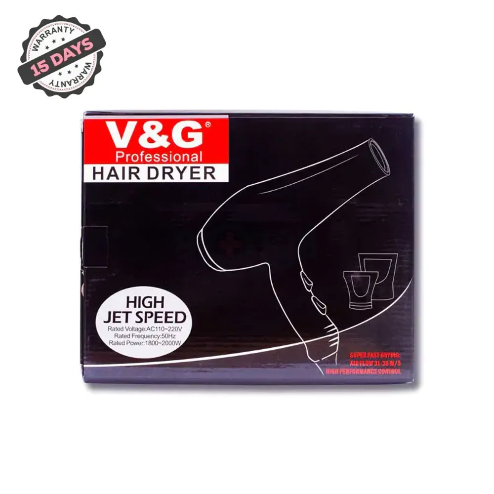 V&G Professional Hair Dryer M-3200  