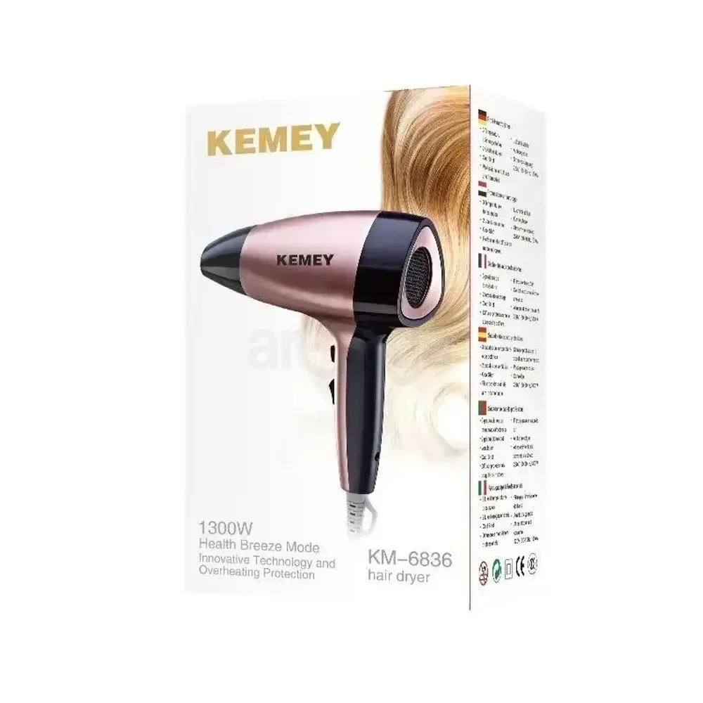 Kemei professional Hair Dryer KM- 6836 1800W  