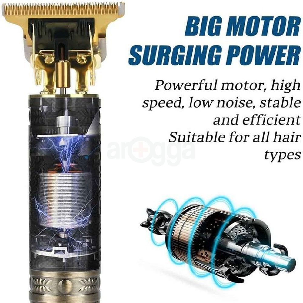 Vintage T9 Hair Cutting Machine with Digital Display  