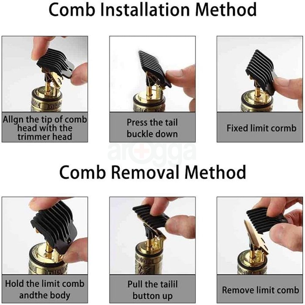 Vintage T9 Hair Cutting Machine with Digital Display  