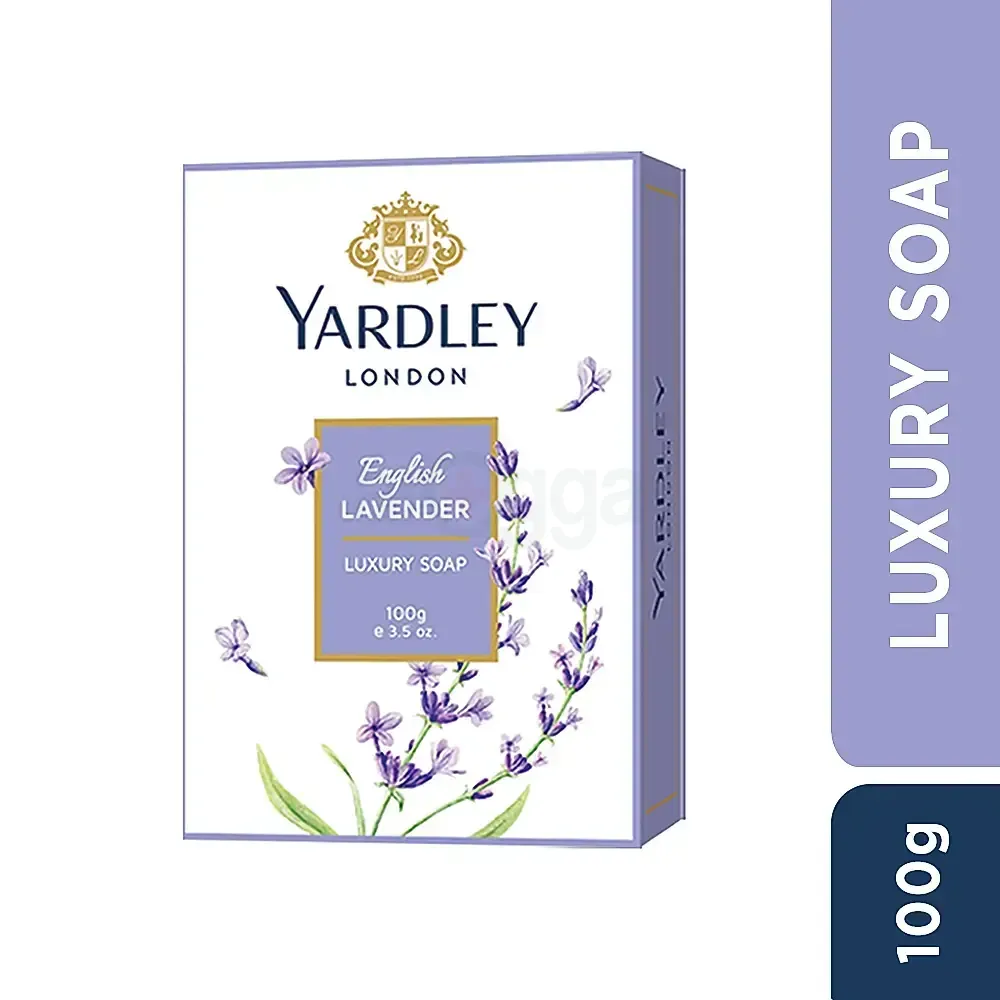 Yardley London Perfumed Luxuxy Soap Collection (English Rose & English Lavender)  