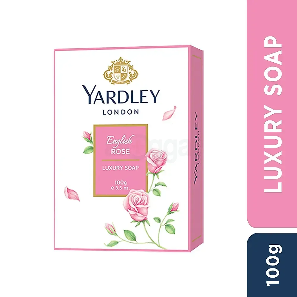 Yardley London Perfumed Luxuxy Soap Collection (English Rose & English Lavender)  
