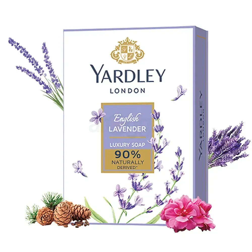 Yardley London Perfumed Luxuxy Soap Collection (English Rose & English Lavender)  