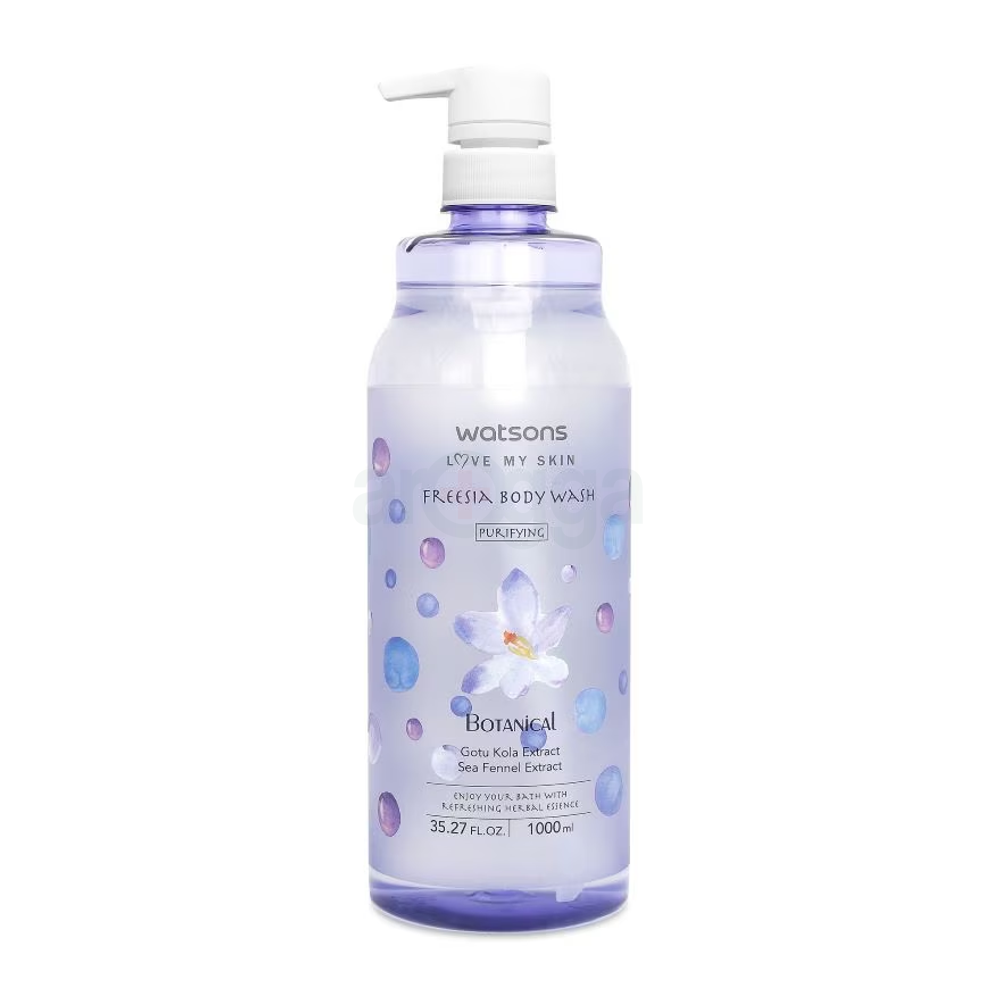 Watson Love My Skin Purifying Body Wash Freesia  