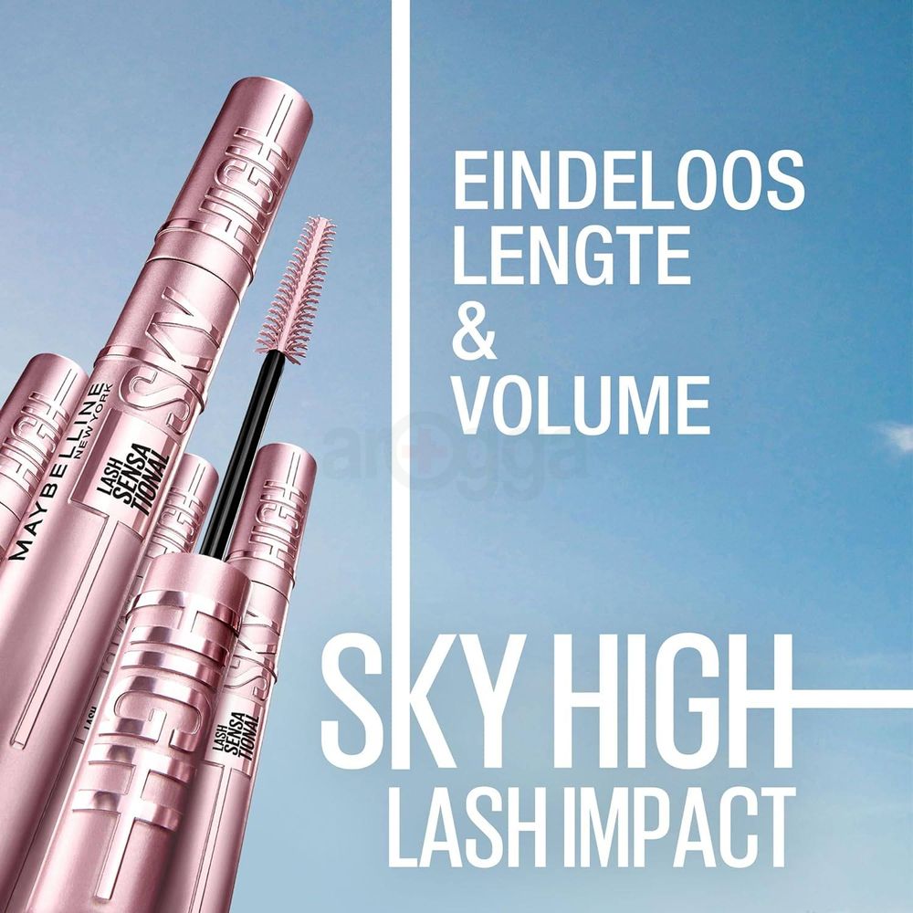 Maybelline New York Lash Sensational Sky High Waterproof Mascara - 802 Very Black  