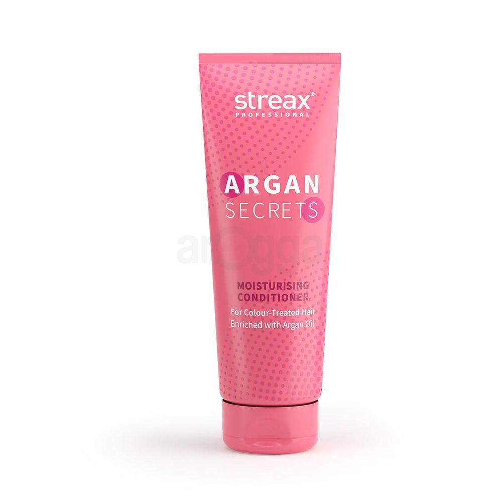 Streax Professional Argan Secrets Moisturising Conditioner for Color Treated Hair Enriched with Argan Oil  