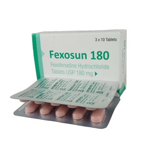 Fexosun 180mg tablet