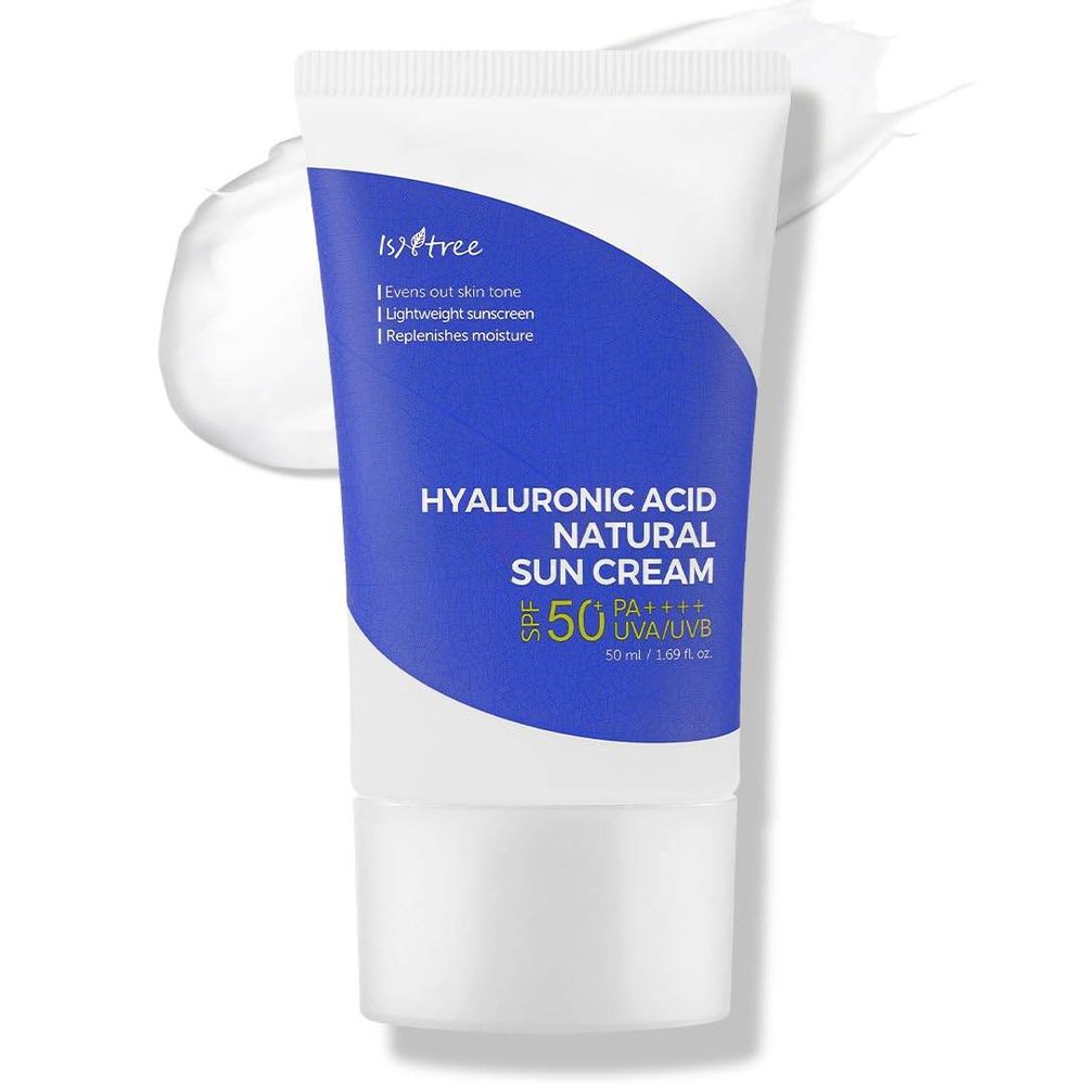 Isntree Hyaluronic Acid Natural Sun Cream with SPF 50+ PA++++ UVA/UVB  