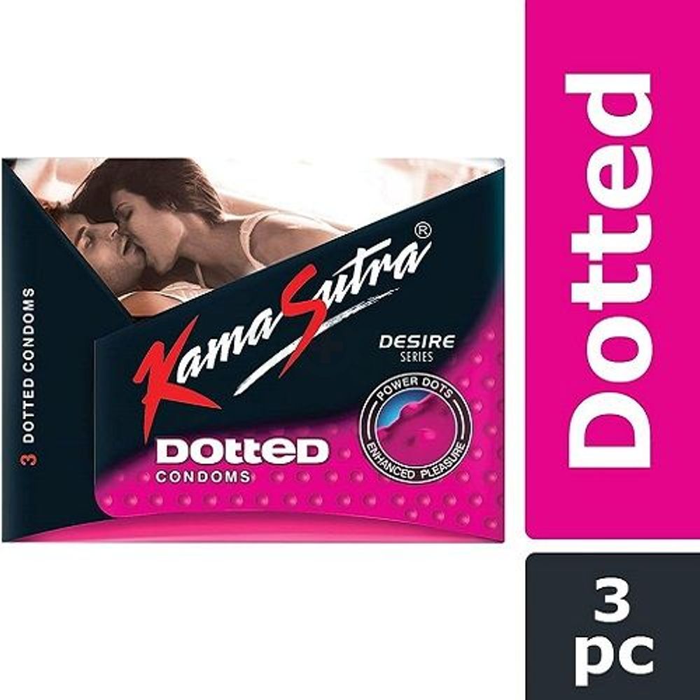 Kamasutra Desire Dotted 3's Pack  