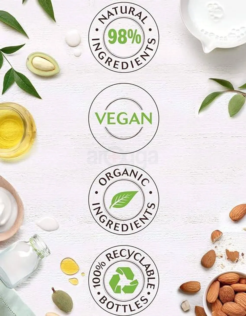 Garnier Ultra Doux Nurturing Almond Milk Daily Hydrating Shampoo for All Hair Types 400ml  