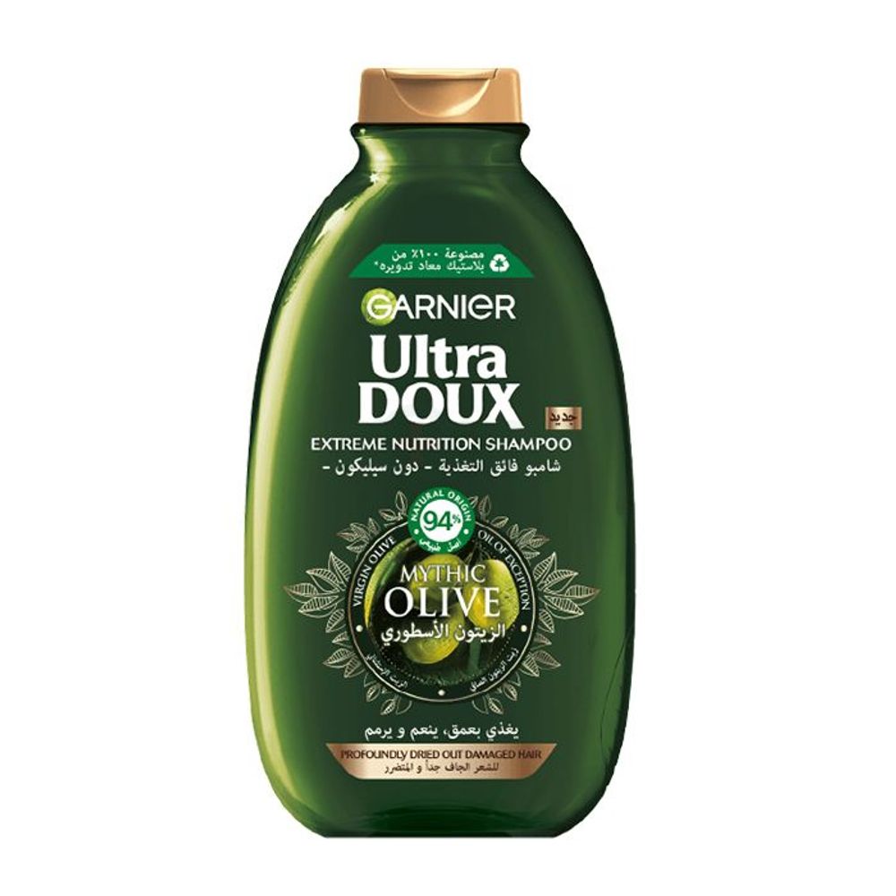 Garnier Ultra Doux Mythic Olive Extreme Nutrition Shampoo for Profoundly Dried Out & Damaged Hair 400ml  