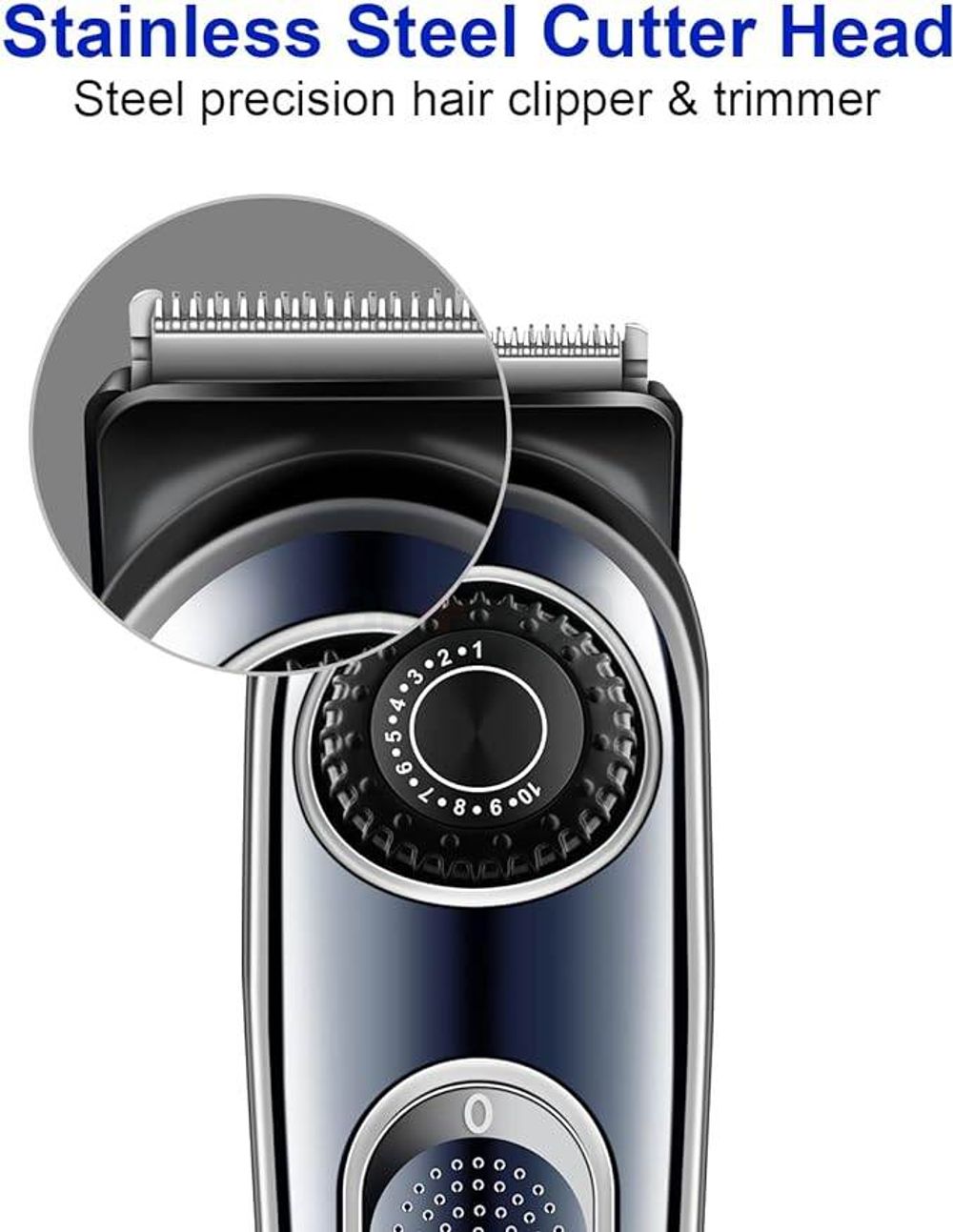 Kemei KM-1256 Professional Hair Trimmer for Men  