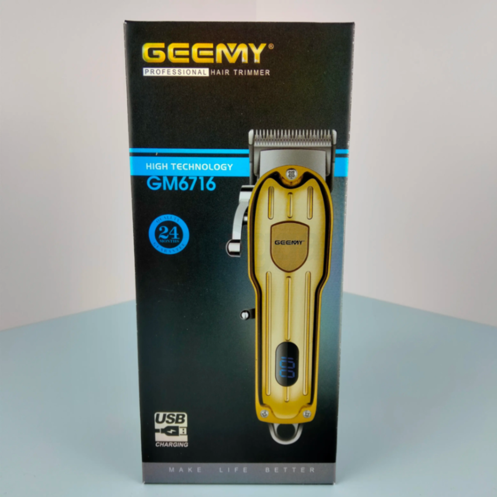 Geemy GM- 6716 Professional Hair & Beard Trimmer For Men  